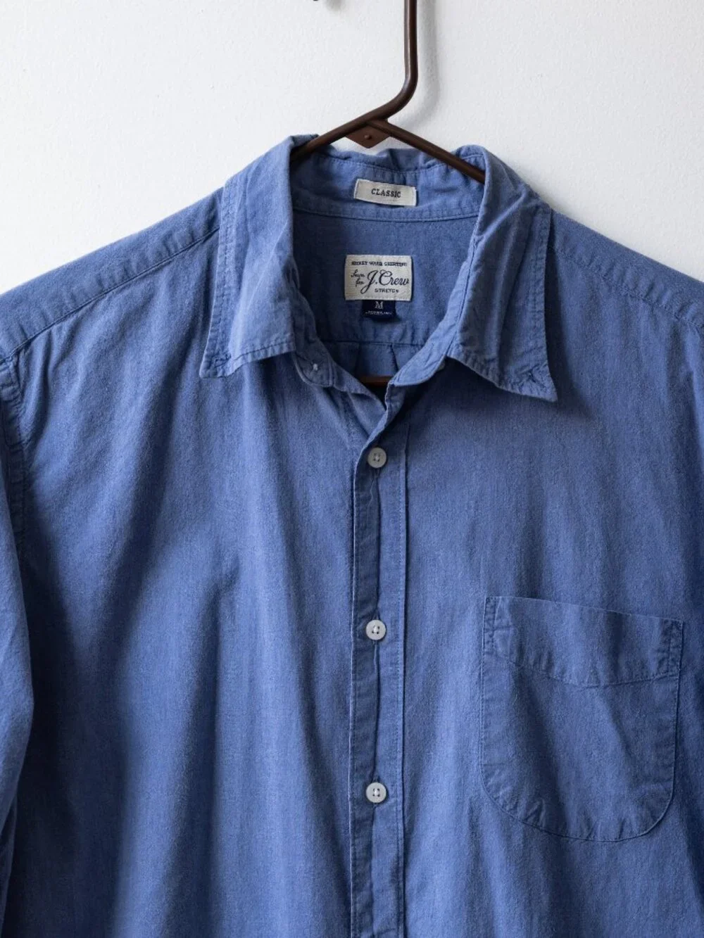 J Crew Blue Men's Cotton Button down
